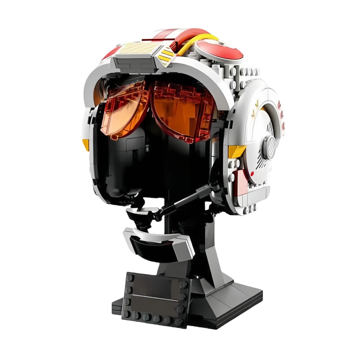 Luke Skywalker Red Five Helmet – Casque Pilote Rebelle Red Five | Modèle de Construction Collector Premium