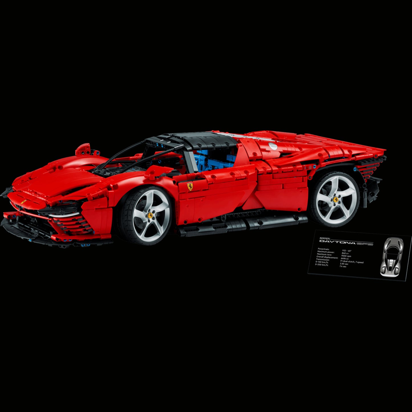 Ferrari Daytone SP3. 3778 parts