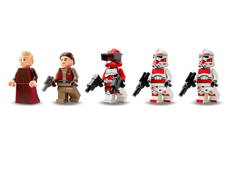 Nave de Transporte de Élite Carmesí – Guardia de la Capital | Set de Construcción Coleccionista