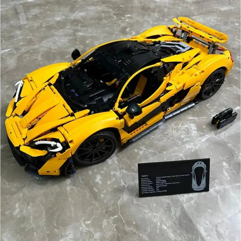 3893Pcs Technic Building Blocks Compatible 42172 McLaren P1