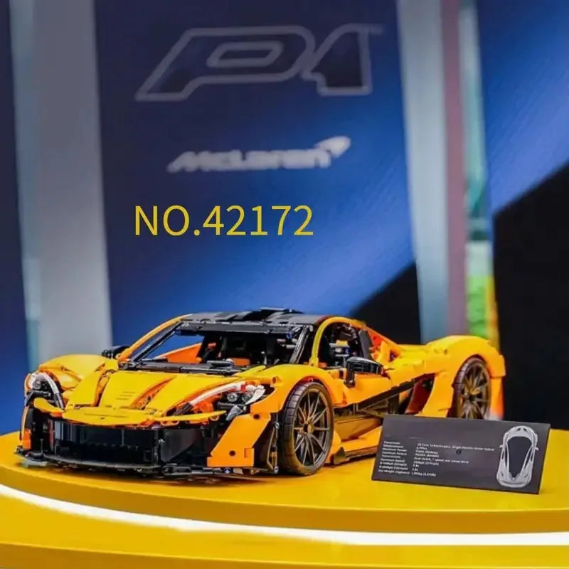 3893Pcs Technic Building Blocks Compatible 42172 McLaren P1