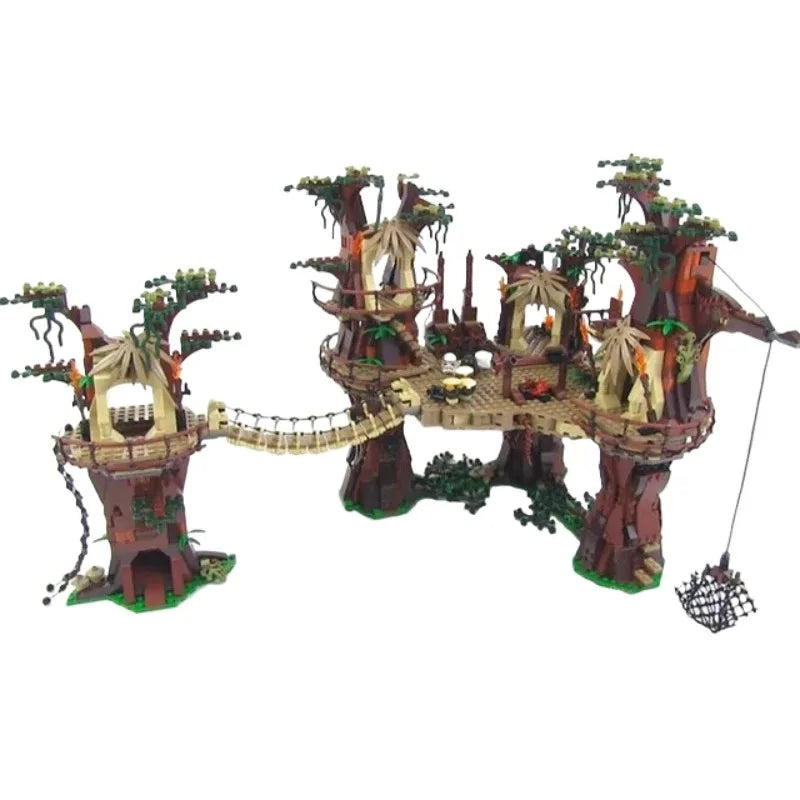 Aldea Tribal Arbórea de Combate – Edición Coleccionista | Set de Construcción Exclusivo