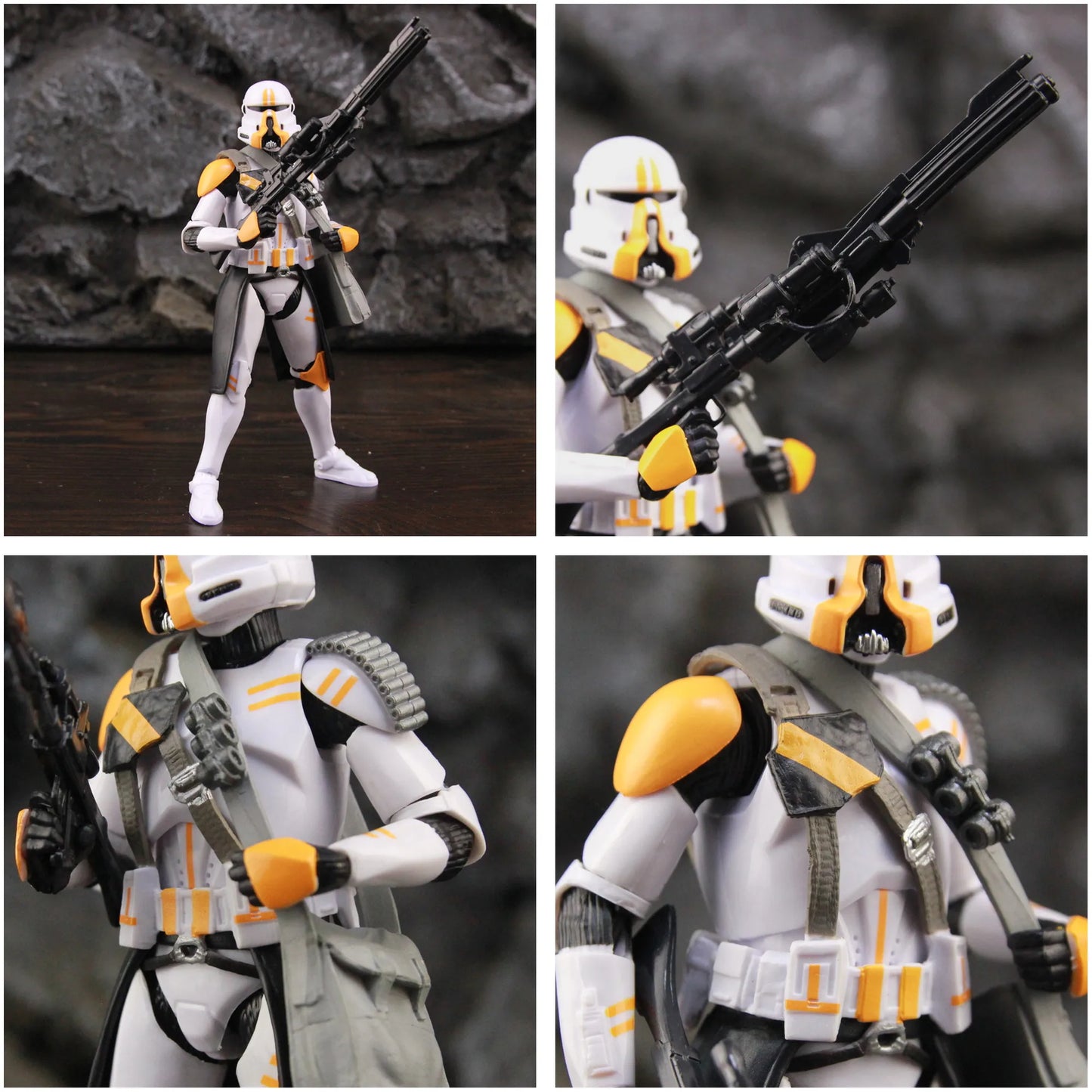 Figura Star Wars 212° Batallón de Ataque – 2ª Compañía Aerotransportada Sniper Trooper 6”