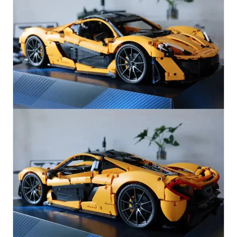 3893Pcs Technic Building Blocks Compatible 42172 McLaren P1