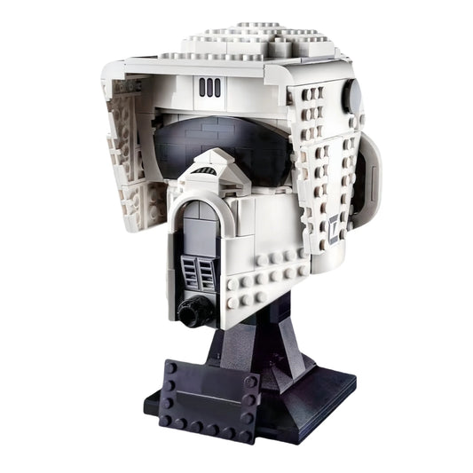 Scout Trooper Helmet – Casque Scout Trooper | Modèle de Construction Collector Premium