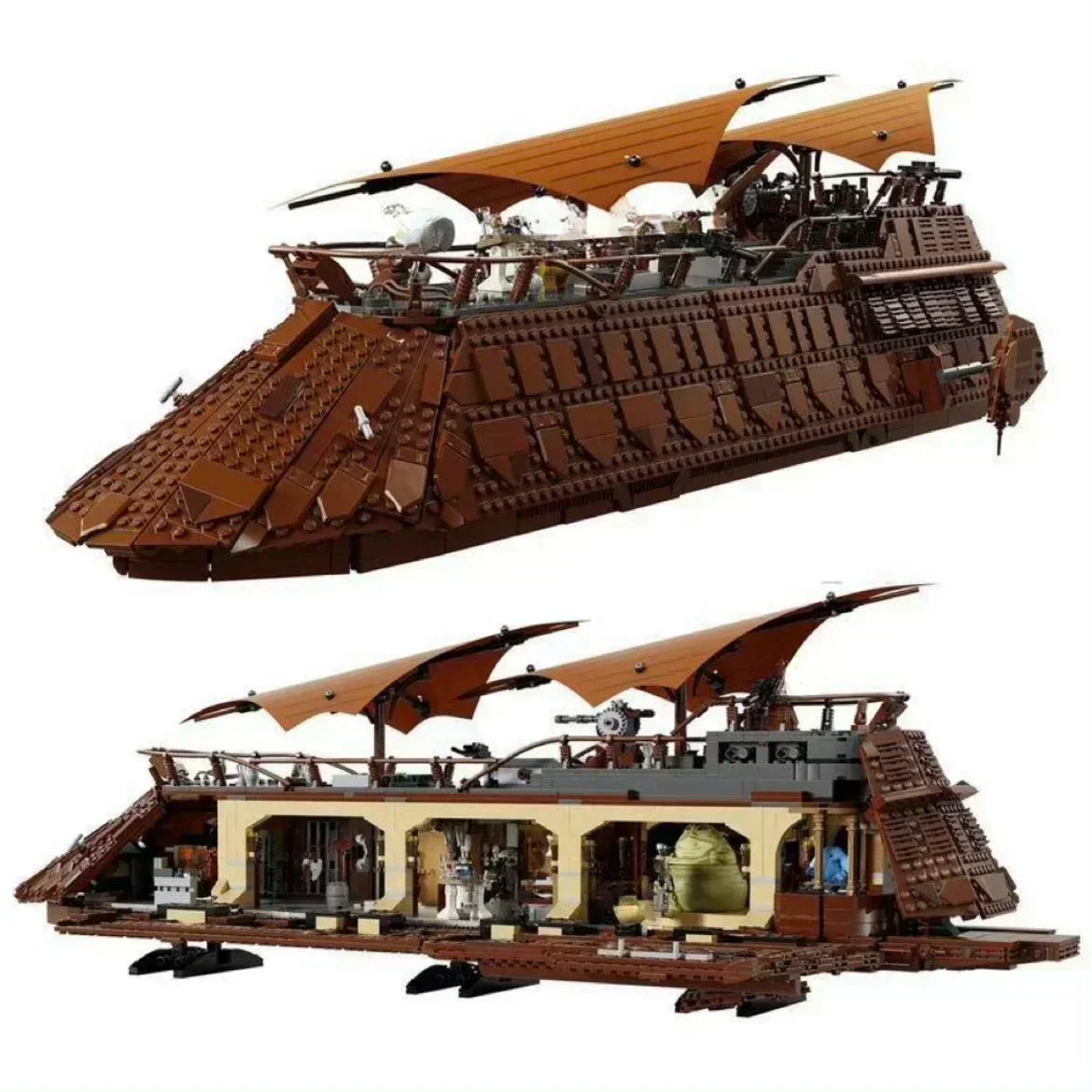 Barcaza Flotante del Señor del Desierto – Edición Coleccionista | Set de Construcción Exclusivo